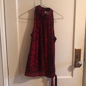 Michael kors cheetah print top